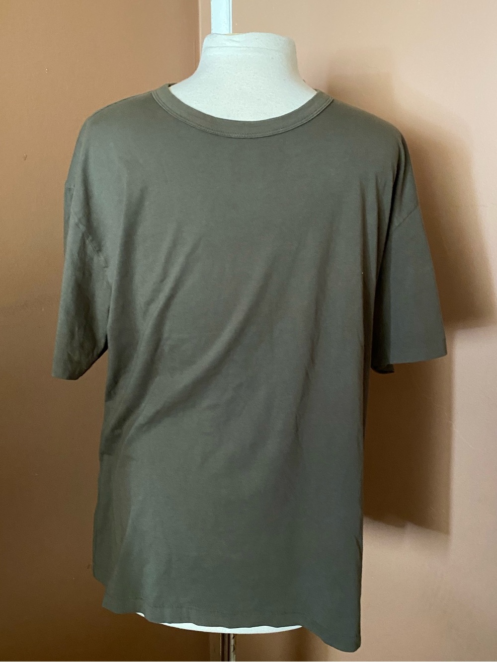 Champion Todd Snyder T-Shirt Mens Olive Green Military Cotton 2XL - Picture 1 of 5
